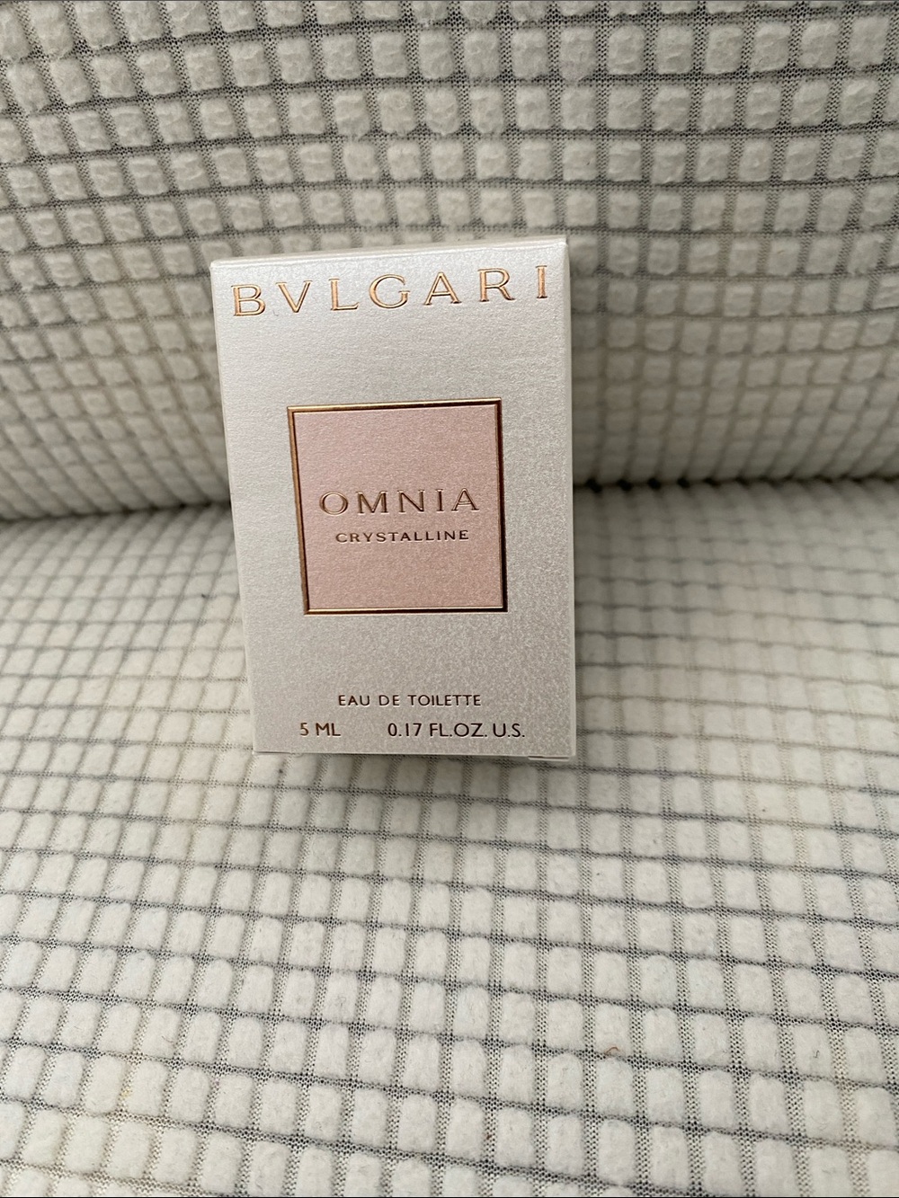Bulgari Omnia Crystalline Mini Gift Box - Pale Pink & Pearl